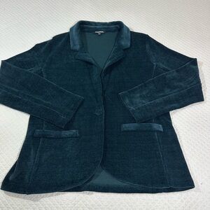 Knapp Studio Dark Teal Women's Blazer Sz L